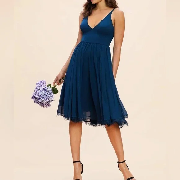 Dress the Population | Dresses | Dress The Population Alicia Dress Peacock  Blue | Poshmark